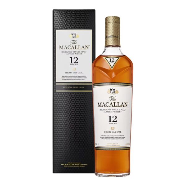 The Macallan Sherry Oak 12 Years Old
